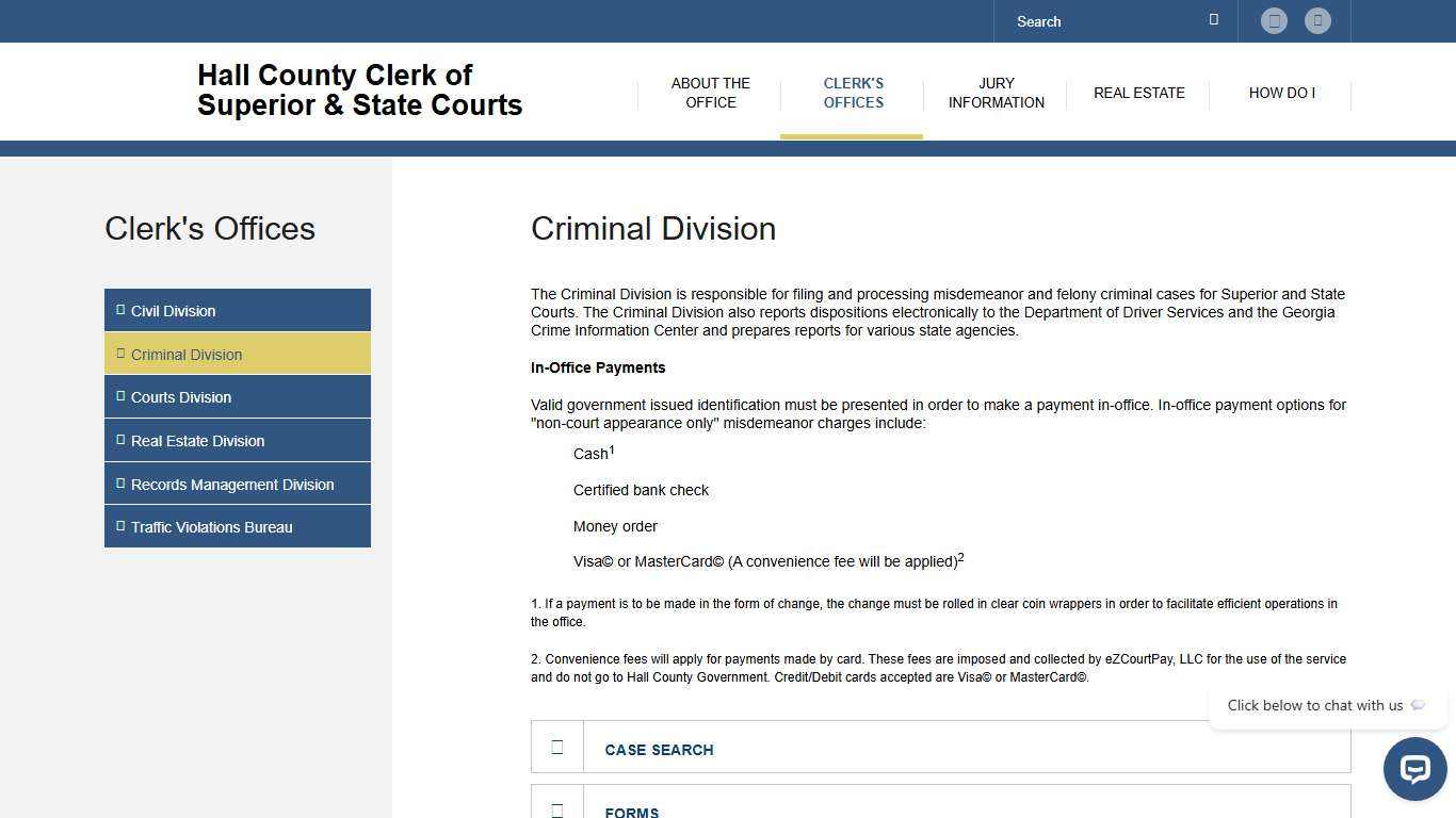 Criminal Division